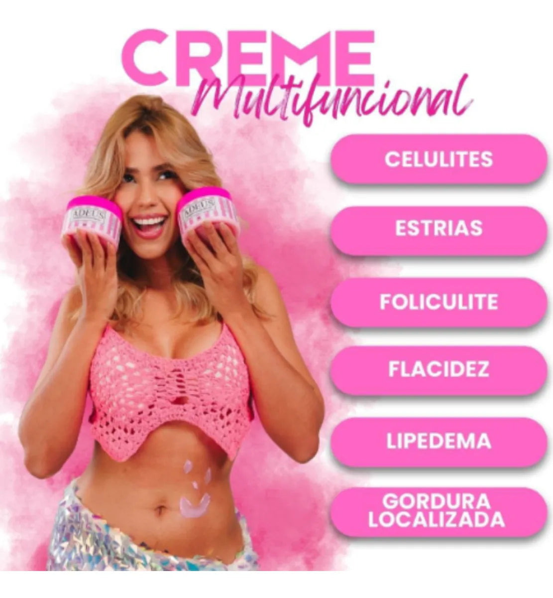 Adeus para Celulitis y Estrías 300ml