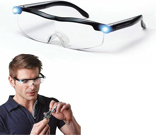 Lupas Tipos Gafas Con Luz Led